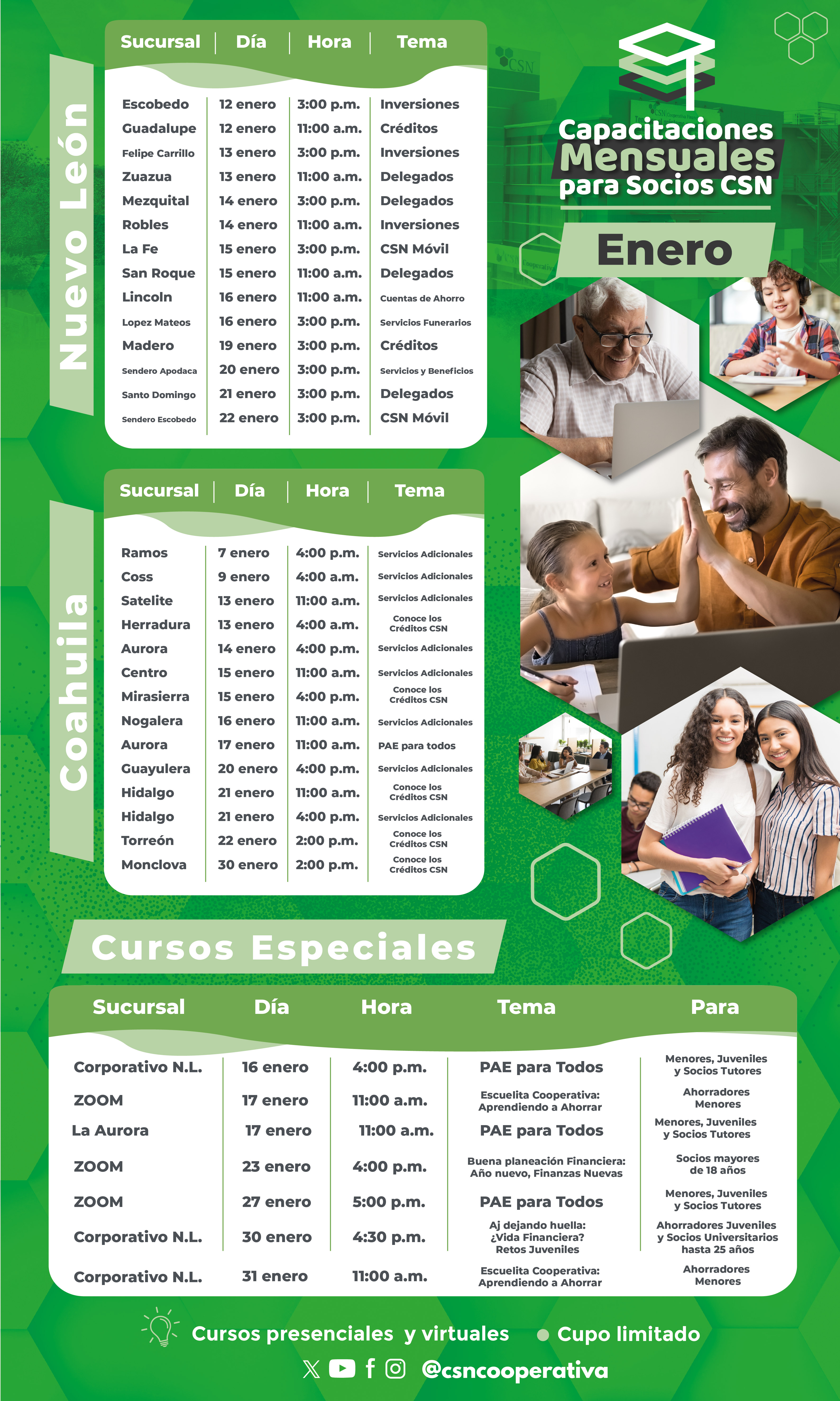 Cursos y Talleres